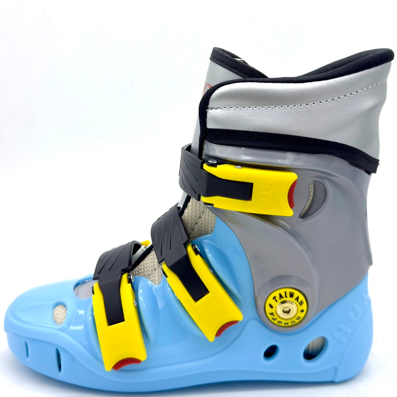 HUNGTA inline skates – aqua blue, silver – 121 color options series