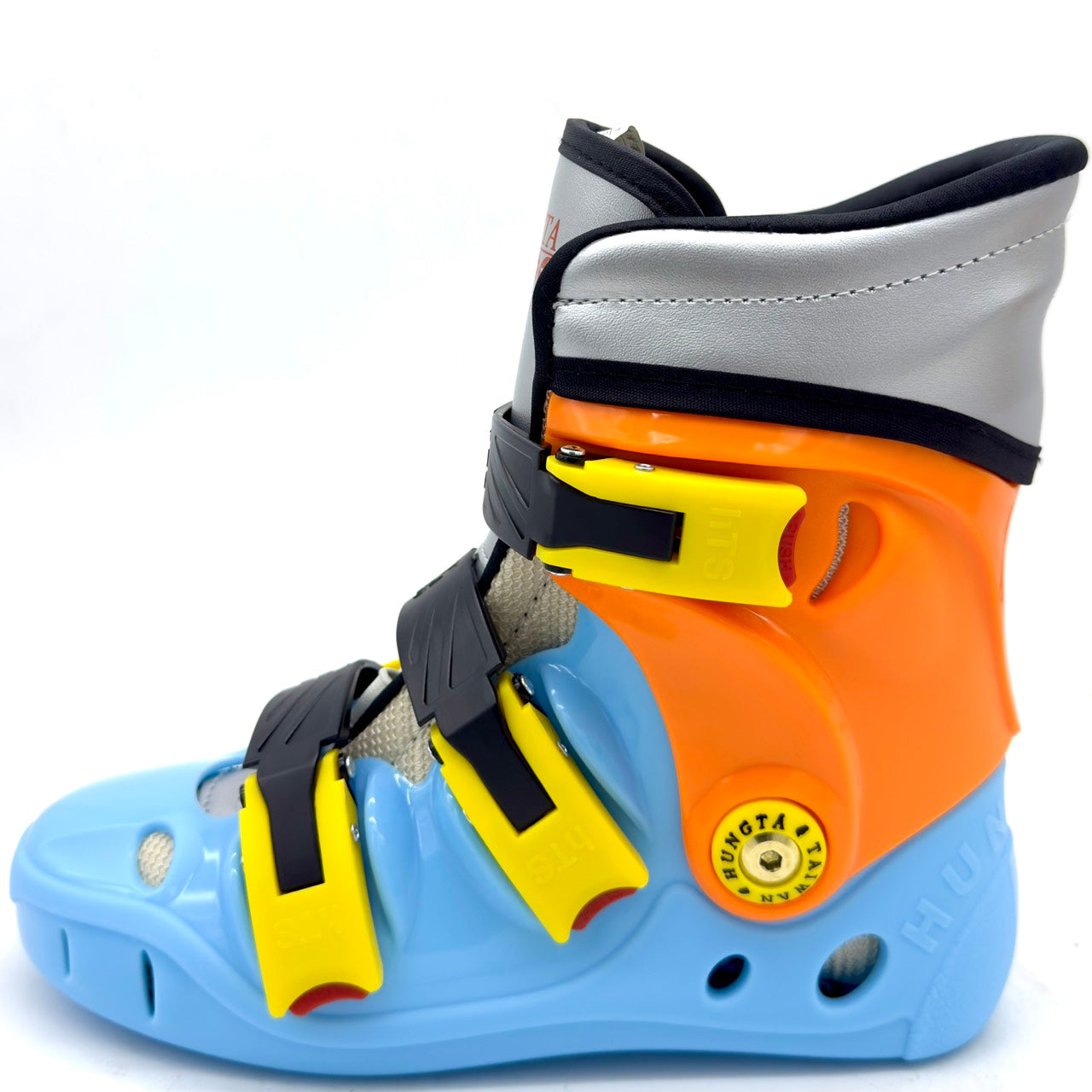 HUNGTA inline skates – aqua blue, orange – 121 color options series
