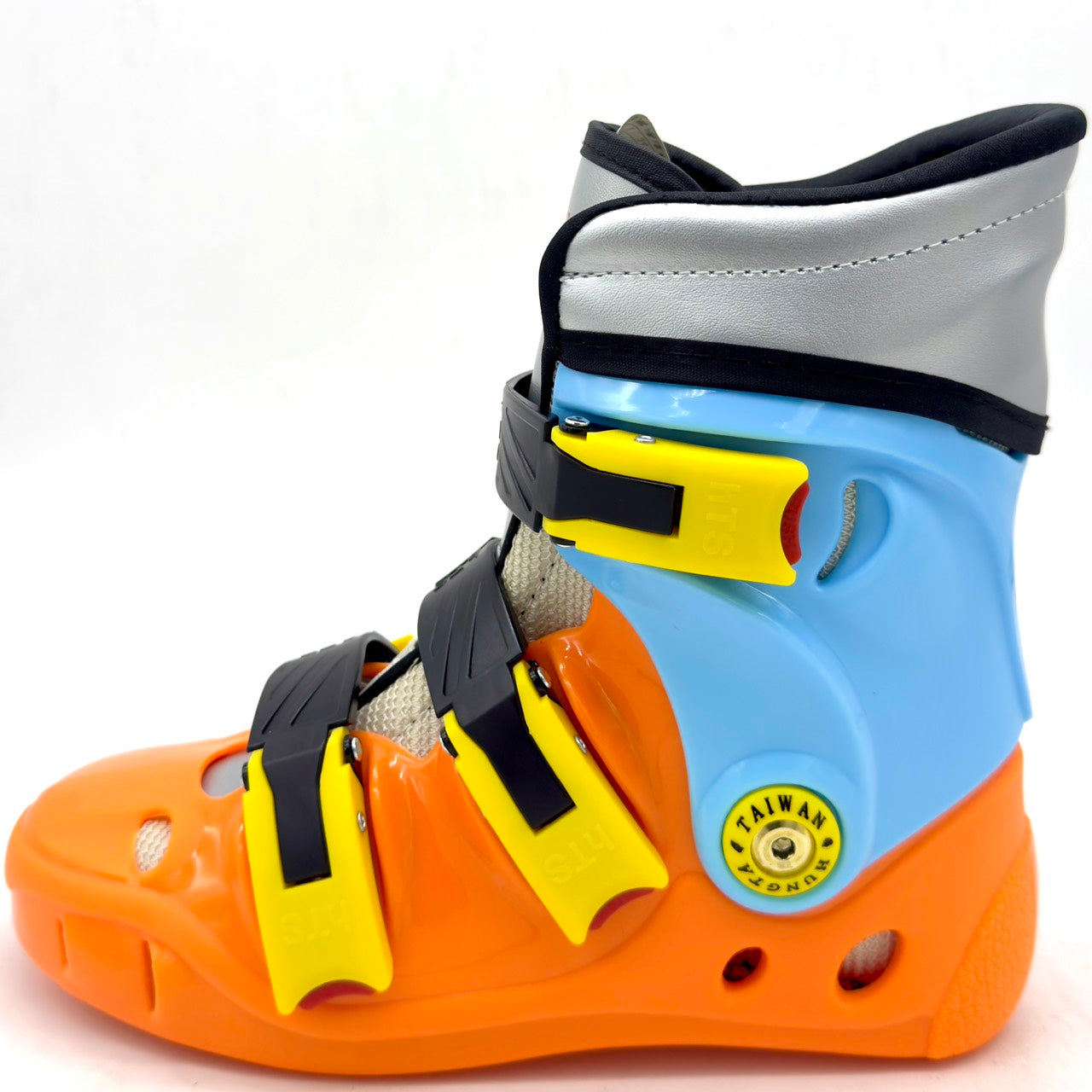 HUNGTA inline skates – orange, aqua blue – 121 color options series