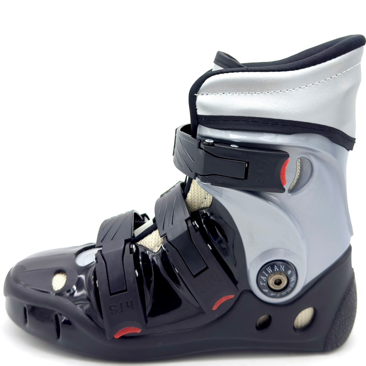 HUNGTA inline skates 3*90mm – black, silver  – 121 color options series